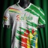 BOLIVIA ESCUDO GRUNGE