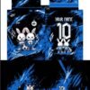 Grunge Azul Olimpiada Conejo